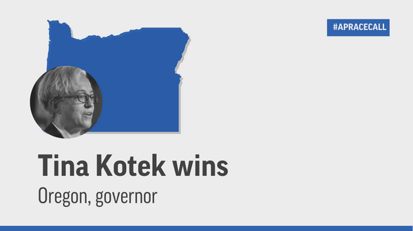 AP_RaceCalls's tweet photo. Democrat Tina Kotek was elected governor of Oregon, topping a three-woman field in what was seen as the GOP’s best chance in years to capture the office in the liberal state.
https://t.co/Bf11DqvGKB https://t.co/MyksvnI10o
