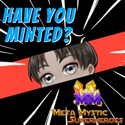 🟣Did you know you can only early $mystc tokens through staking for a LIMITED TIME?!

🟣If you are new to Polygon NFTs or have not learned about the Meta Mystic Superheroes yet, go check out our website! 

It's free to learn 😀

metamysticsuperheroes.com