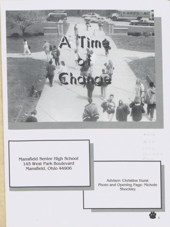 The 1996 Mahigan is now available online! We're getting closer and closer to 2000! 
Find it (and all our collection of digitized yearbooks) here: shermanroom.omeka.net/yearbooks