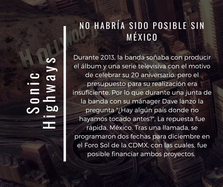 Foo Fighters México tweet media