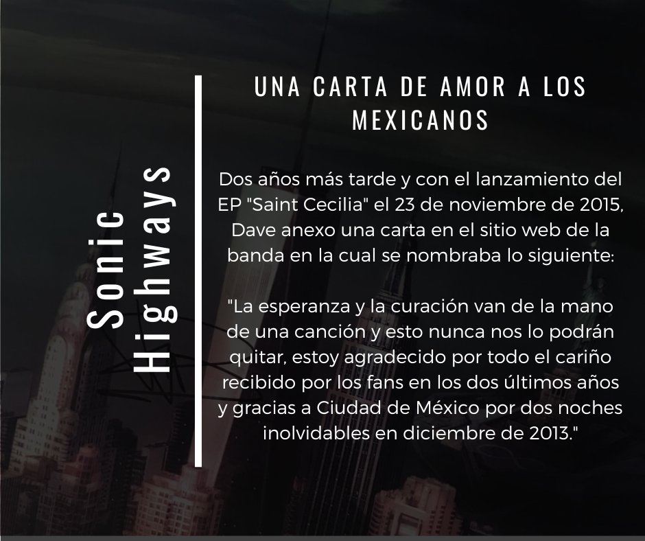 Foo Fighters México tweet media