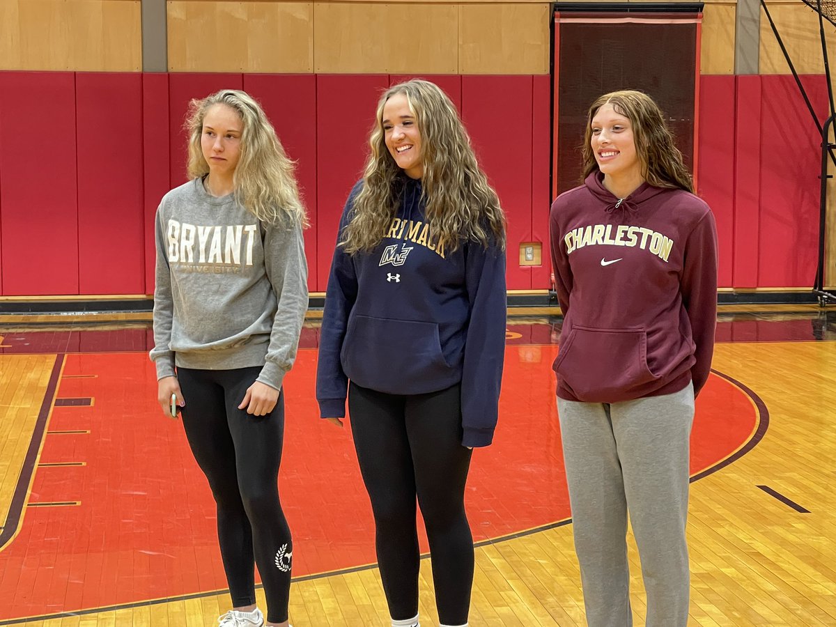 The NLI signings continue with 3 <a href="/SASRIGirlsHoops/">SASRIGirlsPrepHoops</a> stars 🏀 

SK’s <a href="/Jamihill03/">Jami Hill</a> to <a href="/CofCWBB/">Charleston Women’s Hoops</a> 

Alana Scott to <a href="/Bryantwbball/">Bryant WBB</a> 

Cadence Johnson to <a href="/MerrimackWBB/">Merrimack Women’s Basketball</a> 

<a href="/standrewsri/">St. Andrew's  School</a> @CoachMikeHart <a href="/SKHSRI_Rebels/">SKHS Athletics</a> <a href="/wpri12/">WPRI 12</a>