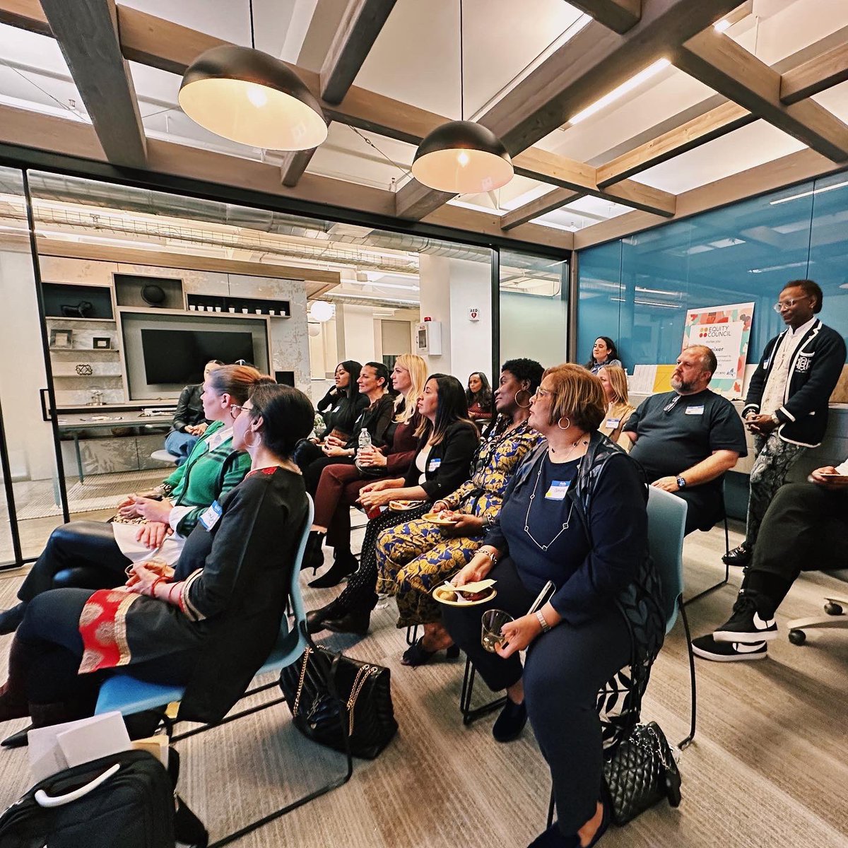 laneoffice's tweet photo. Lane Office was proud to host the annual IIDA Equity Council Mixer last night. We had a great turnout and enjoyed showing guests around our FalkBuiltNY showroom. 

#laneoffice #officedesign https://t.co/UI6J0lRqrK