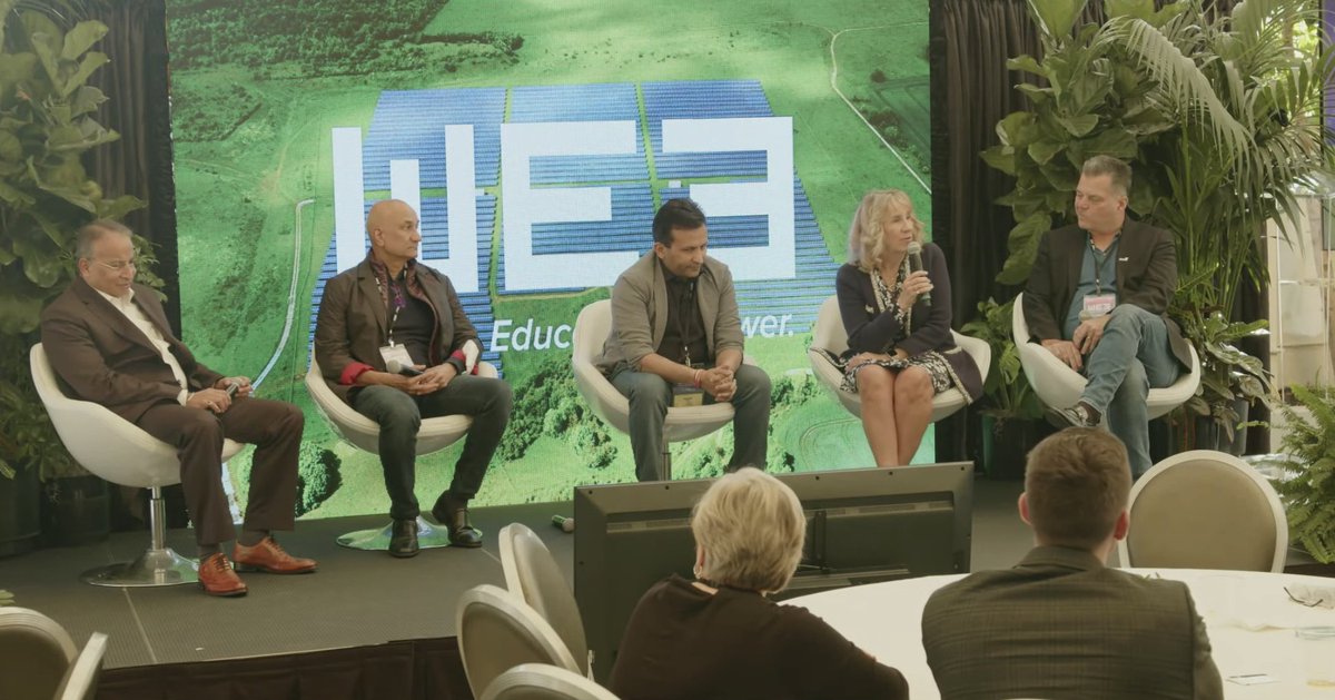 The WE3 Summit (@we3summit) on Twitter photo Global CEO Panel taking over the #WE3 main stage! 🌎
⚡️ Ravi Sajwan, Renew Group
⚡️Praveer Sinha, <a href="/TataPower/">TataPower</a>
⚡️Dawn Roth Lindell, City of Burbank- Water and Power (<a href="/BurbankH2OPower/">BurbankWaterAndPower</a>)
⚡️Brian Bentz, Alectra (<a href="/alectranews/">Alectra</a>)
⚡️Deepak Garg (<a href="/DeepakGargUSA/">欧洲杯/开云体育/亚博体育/米兰体育/爱体育/星空体育</a>), SEW (<a href="/SmartEnergyW/">Smart Energy Water</a>) Global CEO Panel taking over the #WE3 main stage! 🌎
⚡️ Ravi Sajwan, Renew Group
⚡️Praveer Sinha, <a href="/TataPower/">TataPower</a>
⚡️Dawn Roth Lindell, City of Burbank- Water and Power (<a href="/BurbankH2OPower/">BurbankWaterAndPower</a>)
⚡️Brian Bentz, Alectra (<a href="/alectranews/">Alectra</a>)
⚡️Deepak Garg (<a href="/DeepakGargUSA/">欧洲杯/开云体育/亚博体育/米兰体育/爱体育/星空体育</a>), SEW (<a href="/SmartEnergyW/">Smart Energy Water</a>)