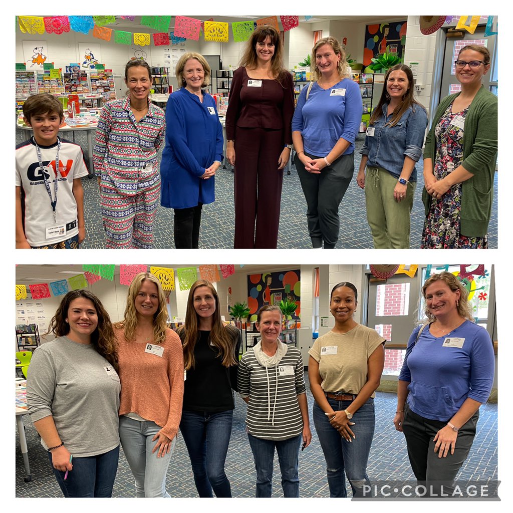 Grateful for these book fair volunteers for helping our <a href="/AlantonAstros/">Charlene Garran</a> with previews!  It was a packed day, but each class got a chance to browse the fair. <a href="/BedfordFallsBks/">BedfordFallsBookFair</a>