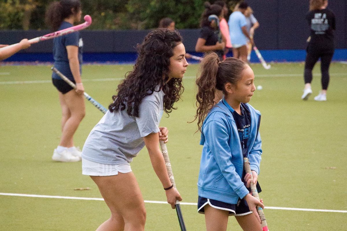 BeyondOurGame's tweet photo. Beyond Our Game hosted our first diversity field hockey clinic! It was incredible to see a field hockey field with young women from so many unique backgrounds excited to learn about the game that we love! Check out our feature in @dailytarheel &amp; A BIG thank you to @UNCFieldHockey https://t.co/w8d5zEY2SJ