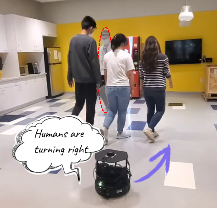 Ye-Ji Mun (@yejimun1) on Twitter photo Check out this article on our recently published work in arXiv (arxiv.org/abs/2210.00552)!
"Improving the autonomous navigation of mobile robots in crowded spaces using people as sensors"
techxplore.com/news/2022-11-a…
<a href="/MashaItkina/">Masha Itkina</a> <a href="/dafeijing/">Shuijing Liu</a> <a href="/callmektbot/">Katie Driggs-Campbell</a> Check out this article on our recently published work in arXiv (arxiv.org/abs/2210.00552)!
"Improving the autonomous navigation of mobile robots in crowded spaces using people as sensors"
techxplore.com/news/2022-11-a…
<a href="/MashaItkina/">Masha Itkina</a> <a href="/dafeijing/">Shuijing Liu</a> <a href="/callmektbot/">Katie Driggs-Campbell</a>