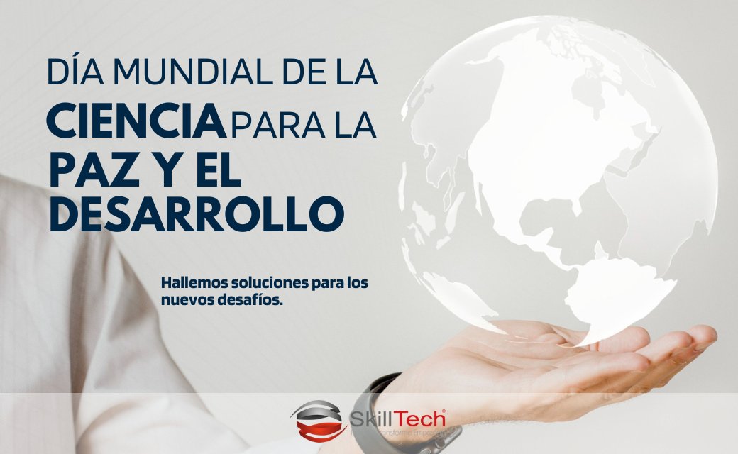 SkillTechmx's tweet image. Nuestro deber es acercar la ciencia a la sociedad y guiarlos por el apasionante mundo de la investigación.
-
-
-
#diamundialdelaciencia #ciencia #paz #desarrollo #humanidad #desafios