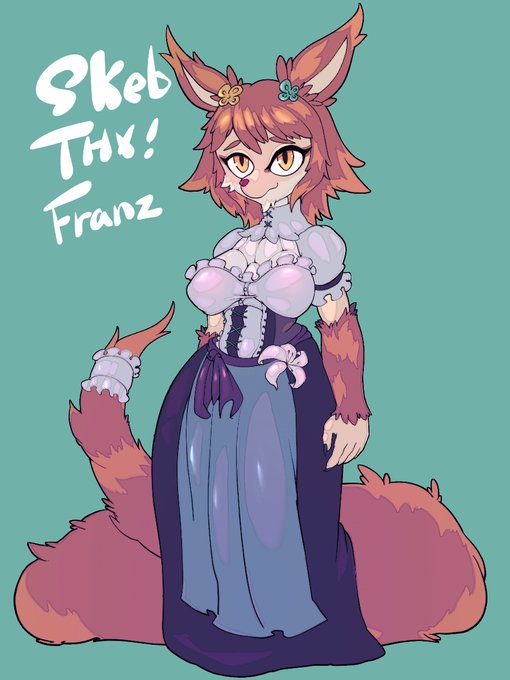 SkebにてFranzさんのOCデザインをさせていただきました!
ありがとうございました! 