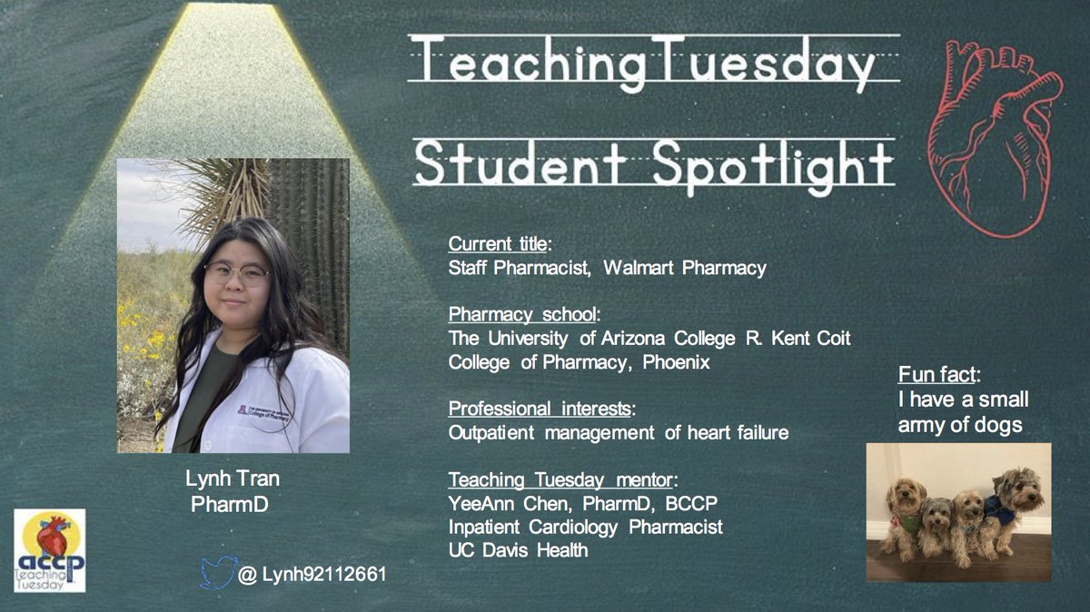 Stay tuned for the last #TeachingTuesday post of the year! Next Tuesday, we have <a href="/lynh92112661/">lynh</a> reviewing oral diuretics in heart failure! #cardiotwitter #rxtwitter