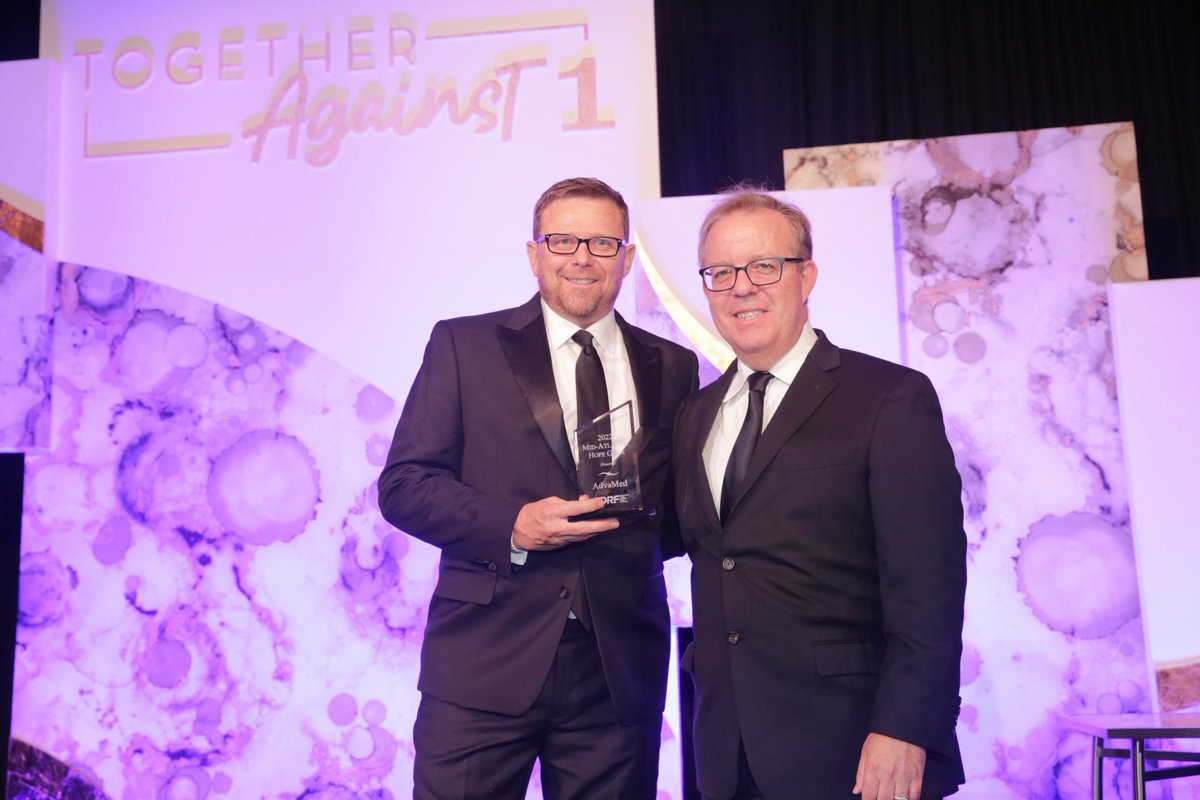 AdvaMed on Twitter "President & CEO ScottWMedTech received the award