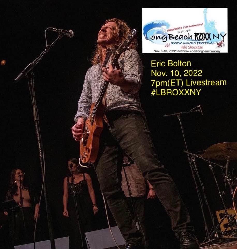 Tune in tonight at 7pm ET on my Facebook page for my first livestream show in ages!!!  It’s a part of the Long Beach Roxx NY Rock Music Festival and also helps youth access instruments and music lessons!

facebook.com/EBoltn/ is where I’ll stream from