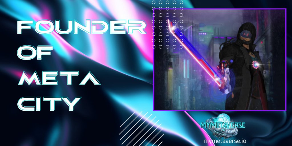 A cyberpunk hero from our past, optimized and ready for our cross-game/cross-chain future!

We've harnessed the power of <a href="/Polkadot/">Polkadot</a> and <a href="/efinityio/">Efinity</a> to bring the Founder of Meta City beyond Ethereum L1. The future is interoperability, and it's minting now 🔥

mymetaverse.io/nfts/founder-o…