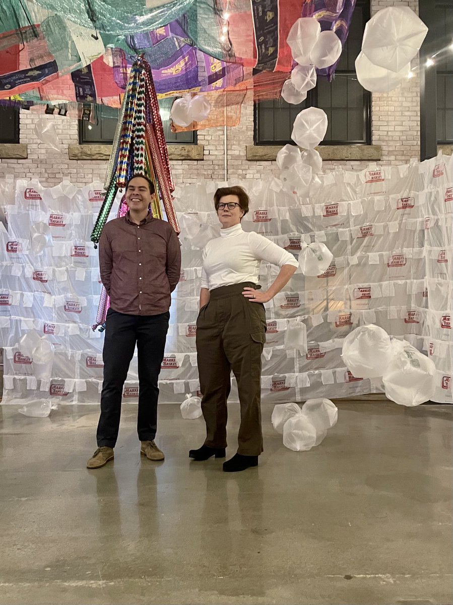 FactoryOnWillow's tweet photo. It’s happening now.
Salvador, one of artist in residence at the factory stands with founder of the program @lizesc - free event 252 willow street Manchester, NH until 7pm. #luvmht #luvmhtart #manchesternh https://t.co/DLILkTK8zp