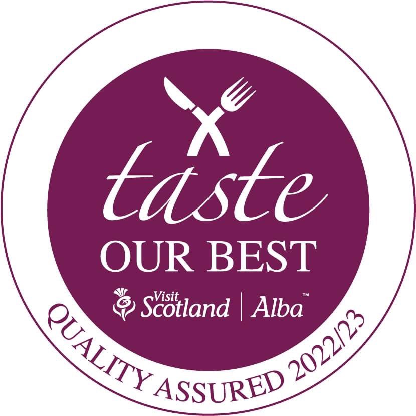 ⭐️⭐️⭐️⭐️

We have now been upgraded to 4 stars from Visit Scotland as well as the Taste Our Best quality assurance! 

It's safe to say we are absolutely delighted to be upgraded!  It's a true honour to have your hard work being recognised by a huge outfit like Visit Scotland! 🏴󠁧󠁢󠁳󠁣󠁴󠁿