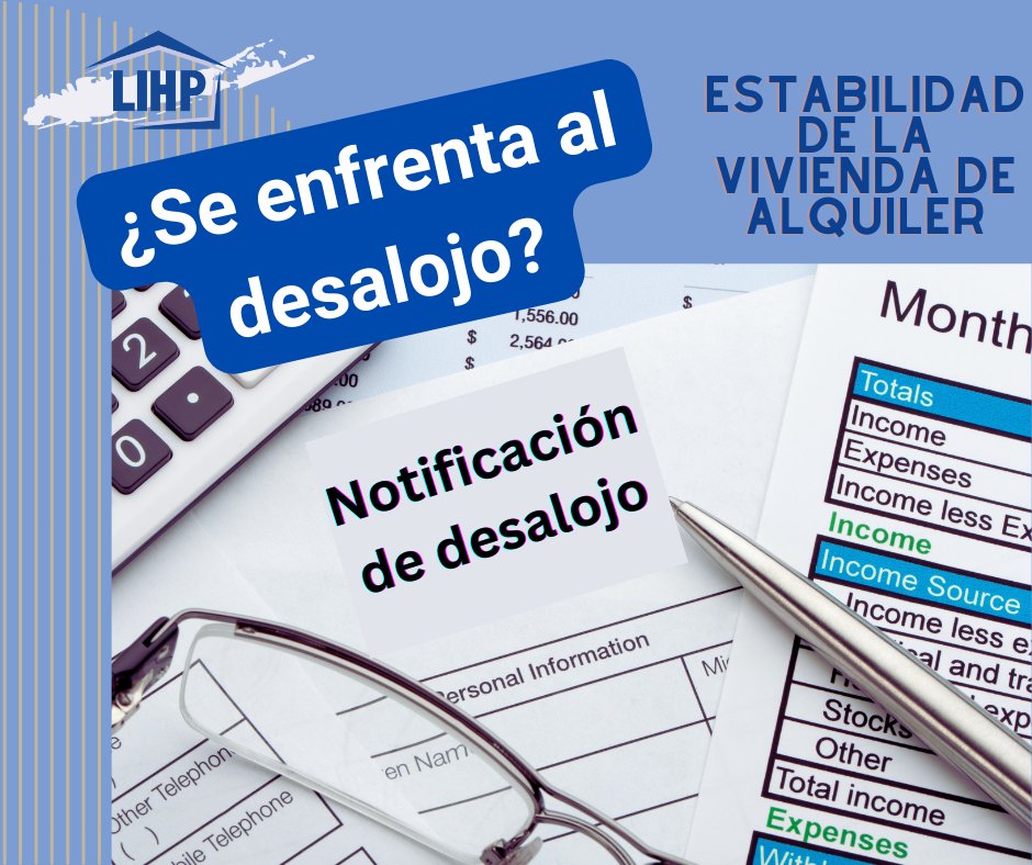 LIHPINC's tweet photo. ¿Se enfrenta al desalojo?  Asesoramiento GRATUITO para la estabilidad del alquiler está disponible a través de LIHP. Nuestros consejeros capacitados están aquí para ayudarlo con las mejores prácticas para convertirlo en un inquilino exitoso. Visite https://t.co/8emDFiHHts. https://t.co/hePVkL5ckW