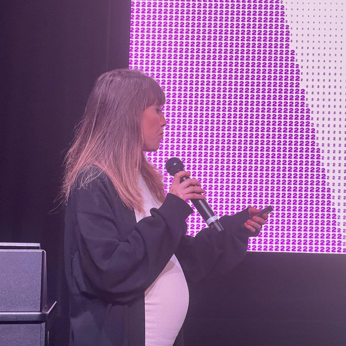 Got to have an Ali Wong Baby Cobra moment today speaking at <a href="/artcenteredu/">ArtCenter College of Design</a>’s Creative Tech Week! Such an honor to share the stage w art + tech leaders like <a href="/refikanadol/">Refik Anadol</a>, <a href="/mattdunnerstick/">Matthew Dunnerstick</a> of <a href="/arsnlart/">ARSNL Art</a>, <a href="/AleAnaisSalazar/">Alejandra Salazar</a> of <a href="/croing_agency/">CROING | Creative & Social Media Agency</a>, and the whole art and tech team from <a href="/LACMA/">LACMA</a>