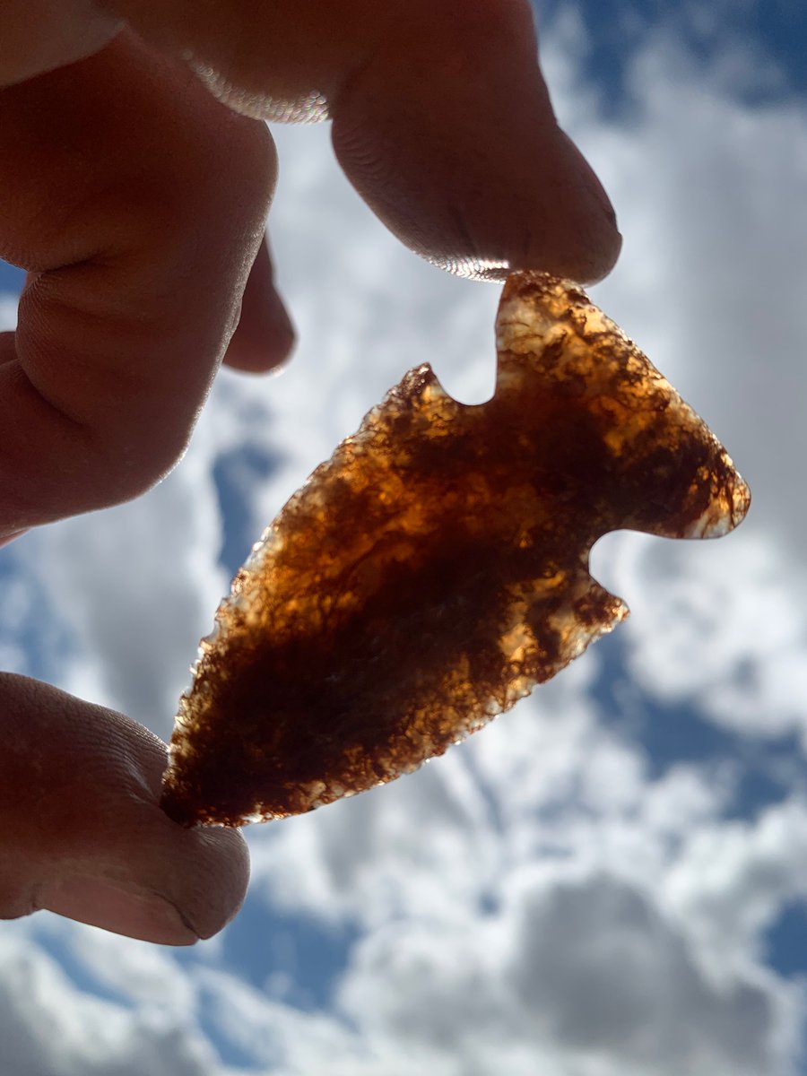 Agate from India called Indian . I knapped this point at Indian Point  Roosevelt Az. #flintknapping