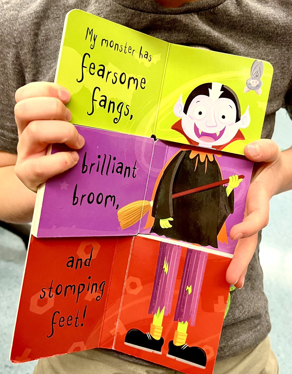fryed's tweet photo. “Ms. Fry, this book isn’t supposed to be in class because Hallowe’en is put away now, but I hid it so we could read it together again when you came back!”

#bestjobever #fdk #Kindergarten #yted https://t.co/57gzRtuvbr