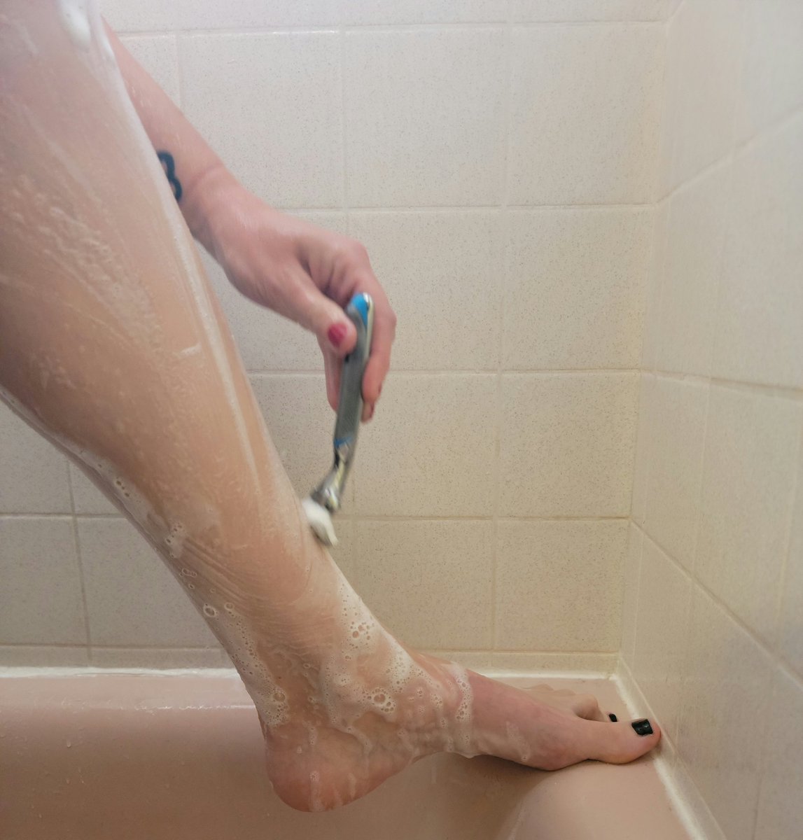 ShayCassia's tweet photo. Don't mind me, I'm just preparing for the evening. Thanks for peeking in on me :)
#feetpicsforsales 
#onlyfansgirl 
#paypiggyneeded 
#findom 
#notjustfeetpics https://t.co/EYsO0xtsJY