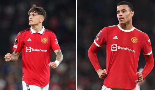 SportsLeoAfrica's tweet photo. Start one bench one.

Who will you start, Alejandro Garnacho or Mason Greenwood

Retweet 🔄 - Greenwood🏴󠁧󠁢󠁥󠁮󠁧󠁿 

Like ❤️ -  Garnacho 🇦🇷 

Manchester United #MUNAVL Fred and McTominay Martial and Rashford Carabao Cup Cristiano Ronaldo Maguire #MUFC Donny van de Beek  Aston Villa https://t.co/sQPzhAjM6S