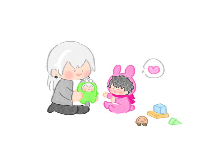 「baby white hair」 illustration images(Latest)｜3pages