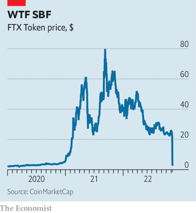 Never thought I'd see the day that the Economist put an expletive in print. Only in crypto...