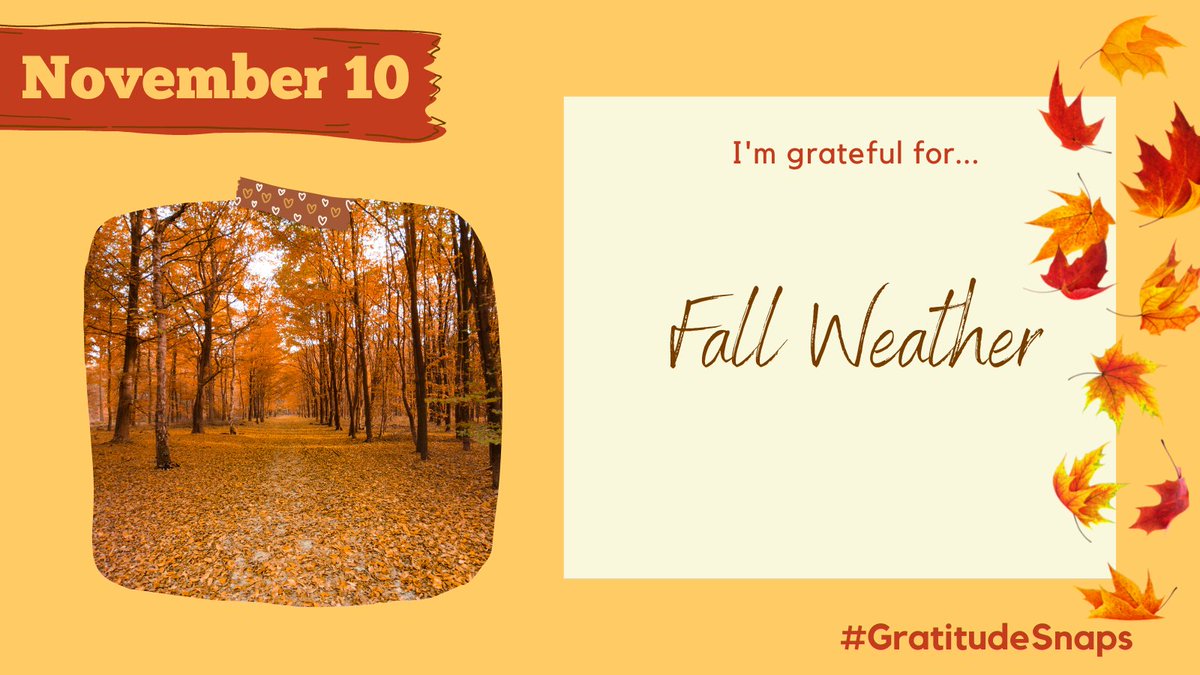 Continuing reflection and showing gratitude today! Bring on the FALL! #EduTish and #HoustonISD in the #GratitudeSnaps challenge! @taramartin EDU and @tishrich