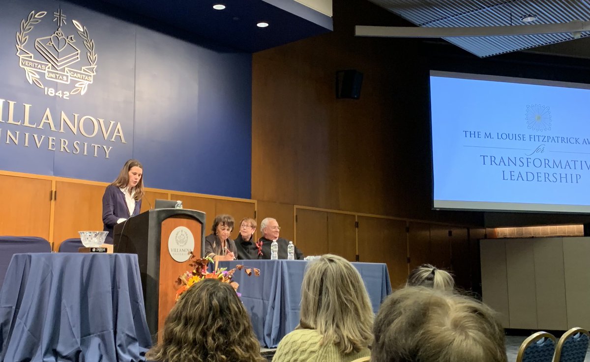 M. Louise Fitzpatrick Award for Transformative Leadership event kicking off!