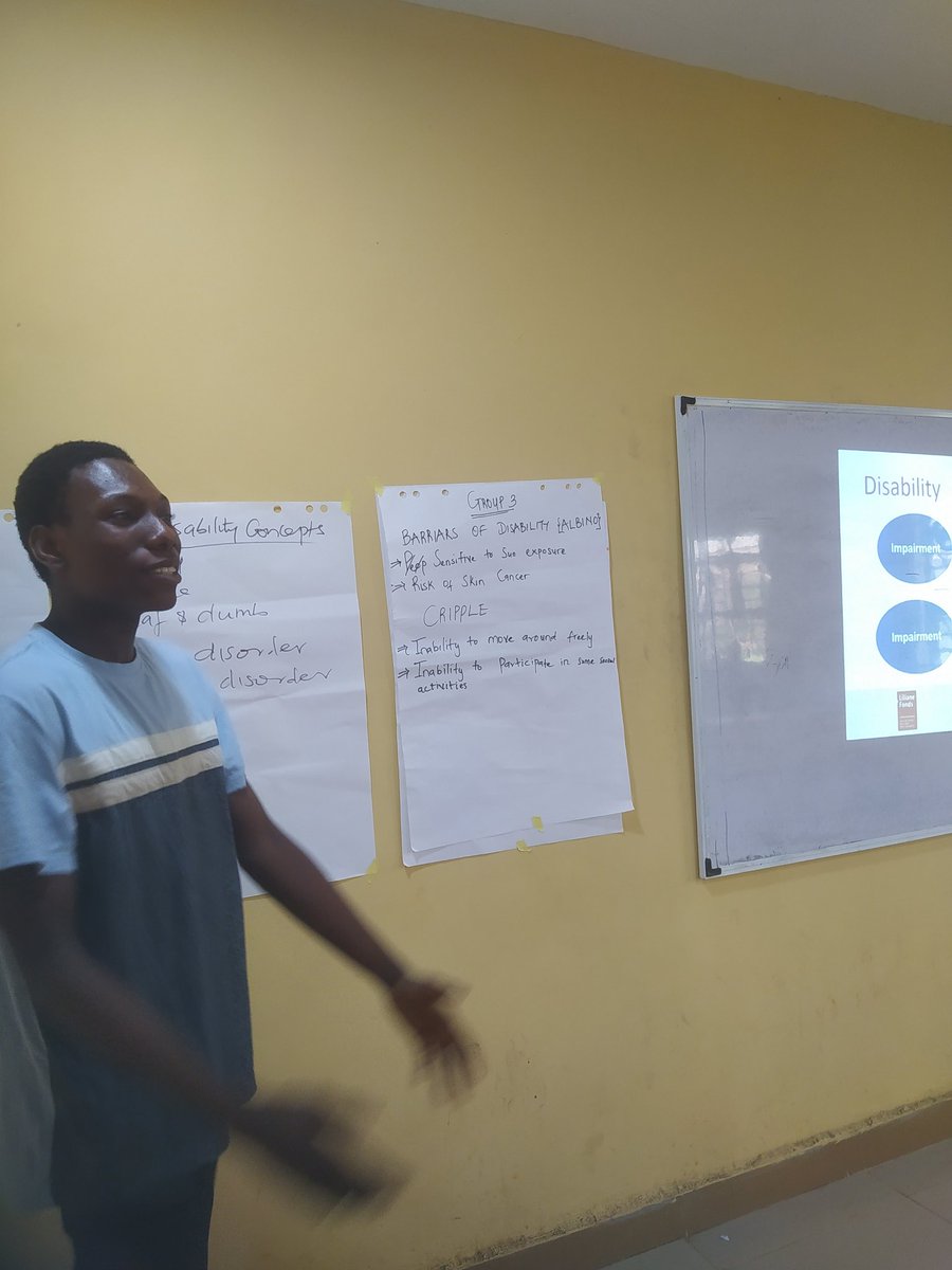 CAI4SRNigeria's tweet photo. Today, we concluded the training prog on disability appreciation for Uniosun students. Topics on #Disability #gbv #SRHR #VAPPL were highlighted @InsideOsogbo @TLM_Nigeria @UniosunFm @lawyersalertng @CBM_Global @AlarcosC @WHO https://t.co/fMmSOJ7wdI