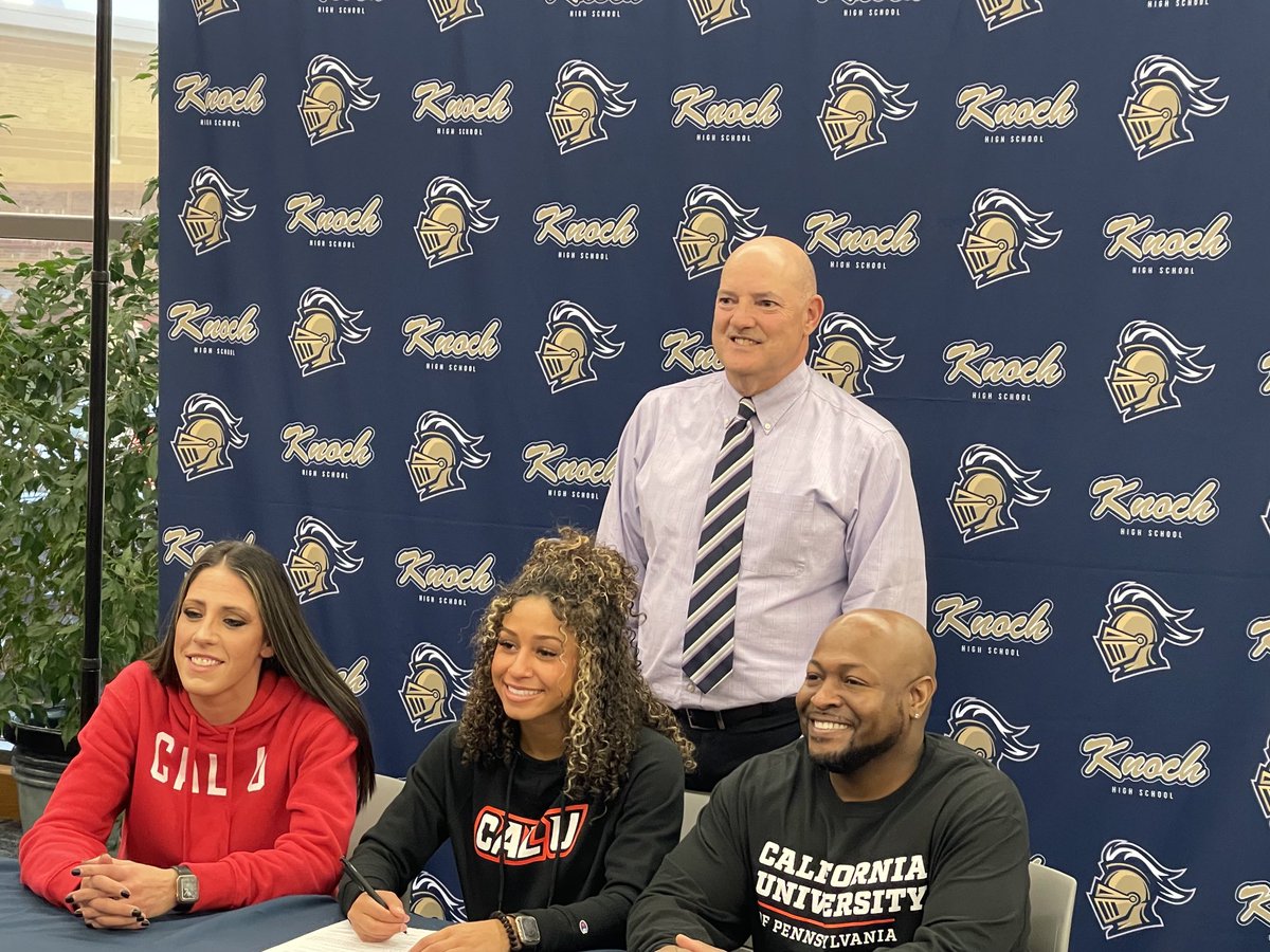 Congratulations to ⁦<a href="/NinaShaw01/">nina shaw</a>⁩ on her signing today with ⁦<a href="/CALU_wbb/">California (PA) WBB</a>⁩ !!  

#chargeon