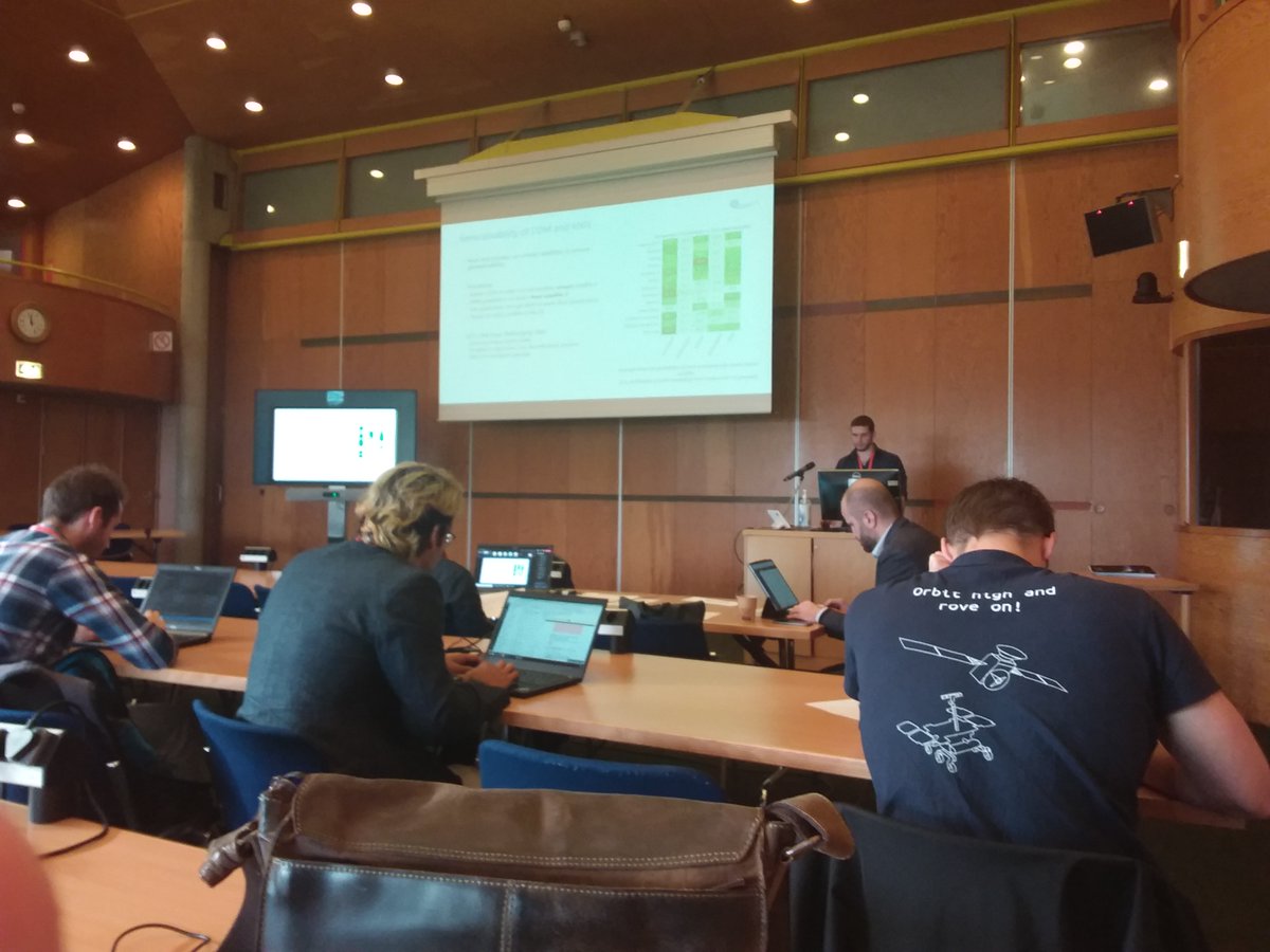 In the fourth day of Starcon2 we had talks on in-orbit servicing, #hyperspectral characterisation of space objects, and a full afternoon on #re-entry and demise.
Plus a great talk from <a href="/NASA/">NASA</a>  on the CARA programme.
<a href="/Stardust_H2020/">TheStardustTeam</a> <a href="/SatAppsCatapult/">Satellite Applications Catapult</a> <a href="/esaoperations/">ESA Operations</a>