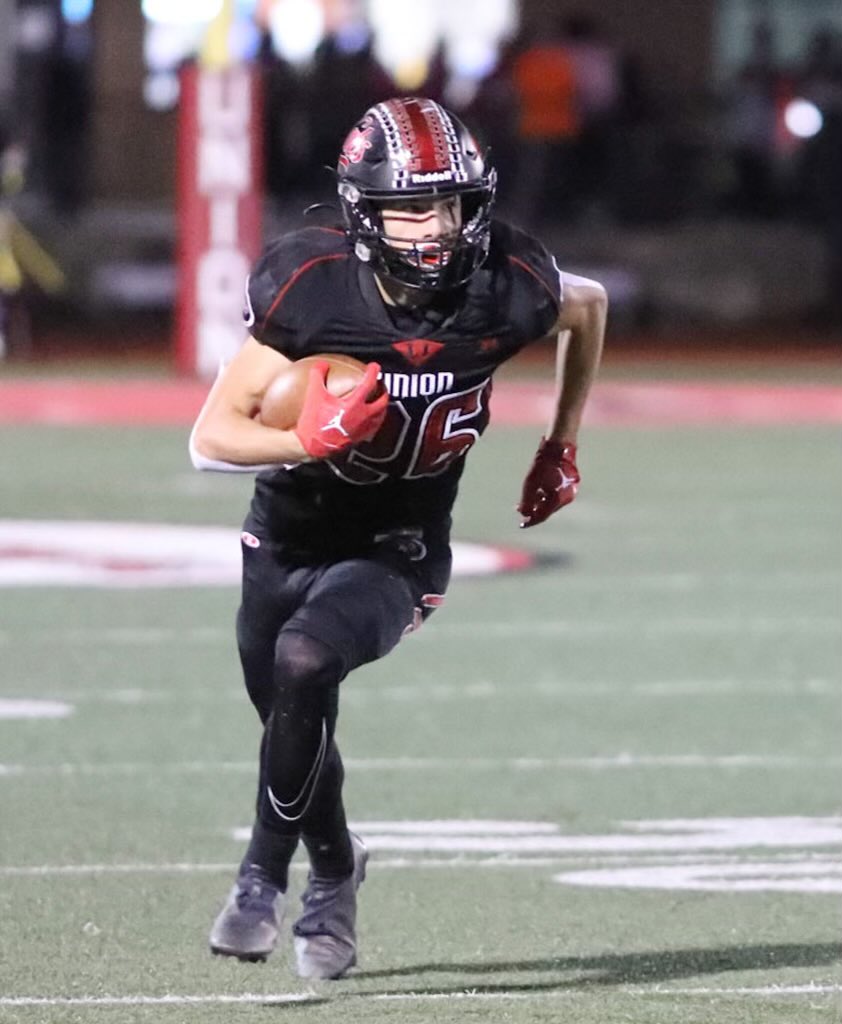 Congratulations to Colton Morrow for being name second team all conference wide receiver and first team defensive back. #Cats
