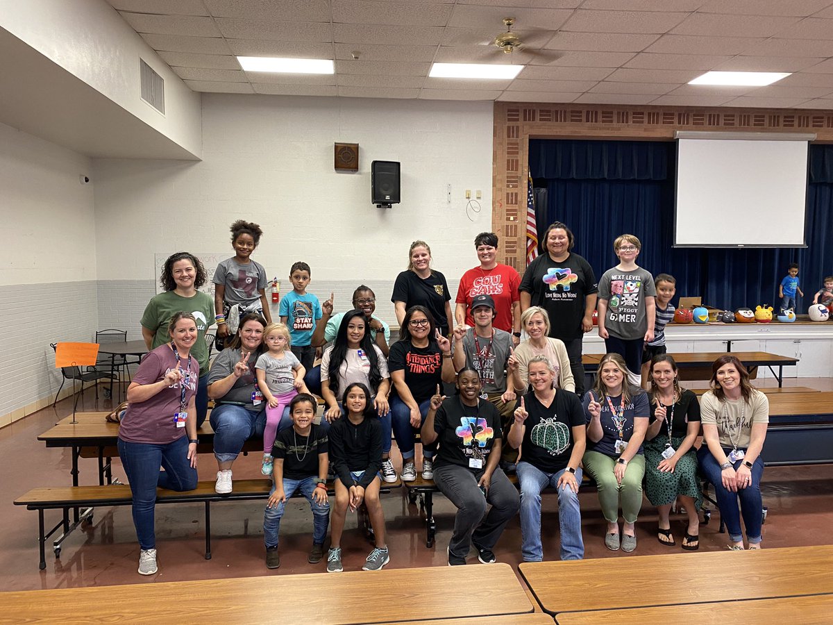 A little staff fun in an after school game of hide and seek! #cougarfun #iamwfisd #tellyourstory