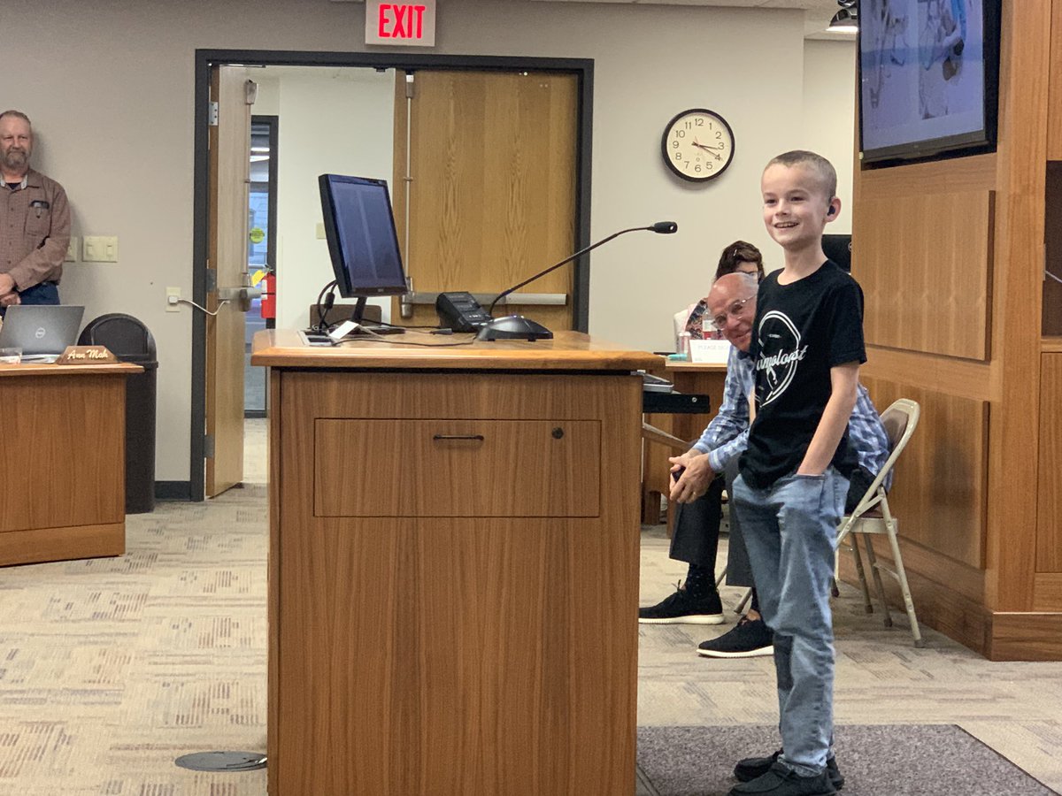 Appreciate the State Board of Education allowing Jackson to speak today!