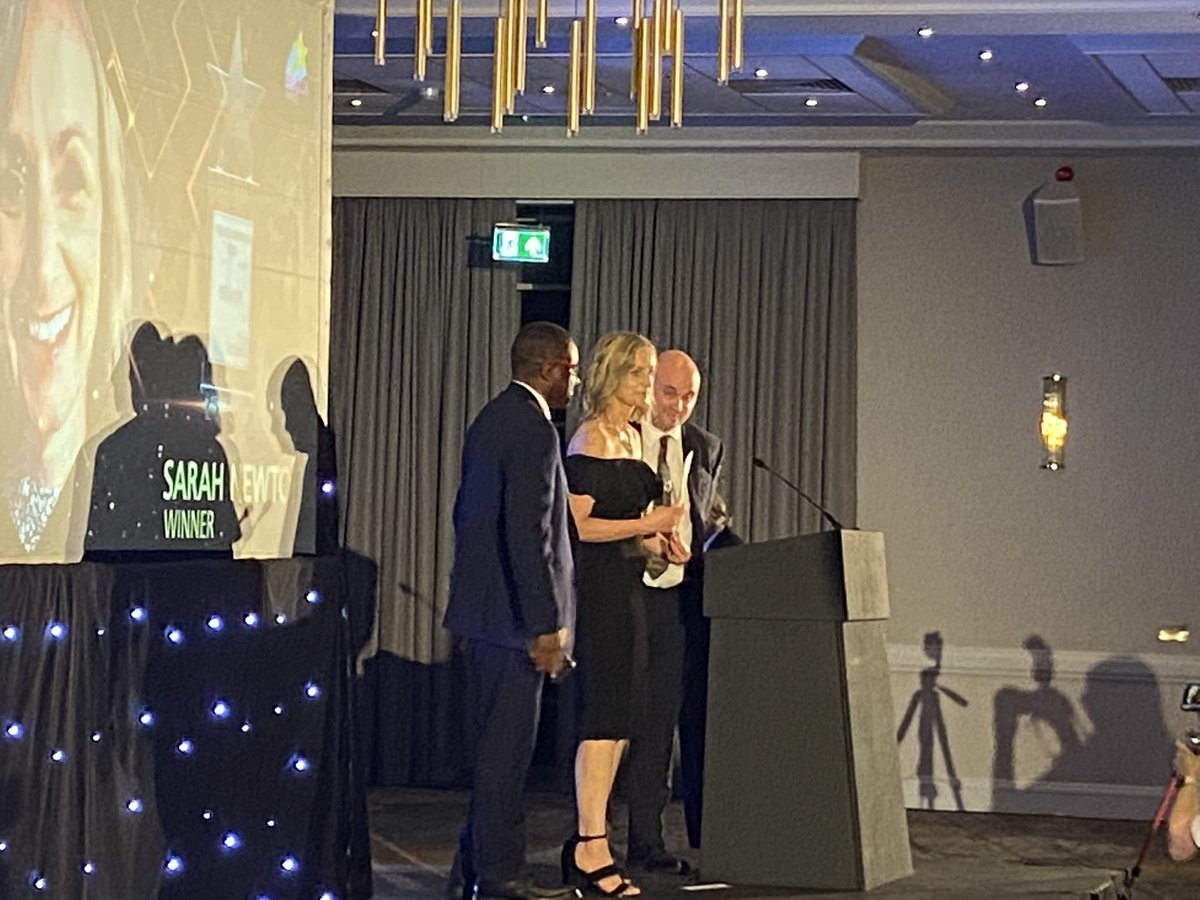 CombinedNHS's tweet photo. Our Rising Star award goes to Sarah Newton #REACH2022 https://t.co/jlhBvUveqK