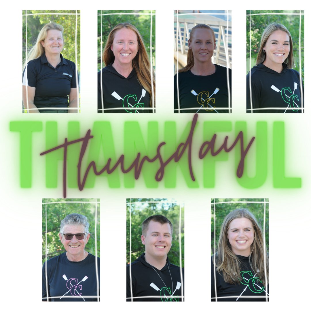 THANK YOU TO OUR ROWING COACHES! Thank you for your time, dedication and effort you put in our Capital Crew programs.   Thank you for challenging, encouraging and being here each and every day. Thank you DeDe, Sarah, Katie, Haley, Brian, Lauren and Morgan!
