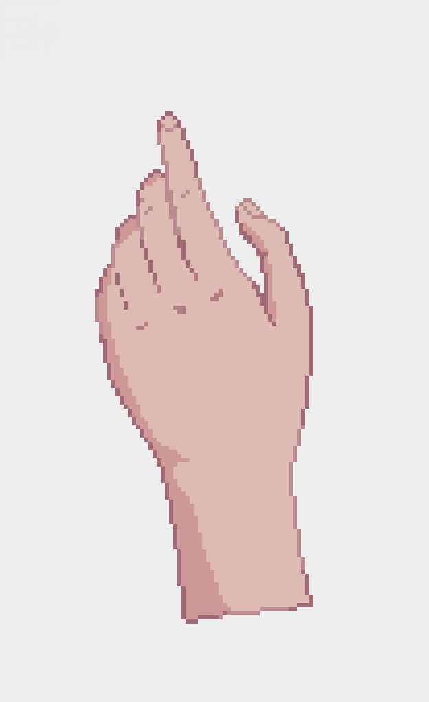 joedrawspixels's tweet photo. a hand study from last week
#pixelart #hand #anatomy https://t.co/JLUN48jcDw