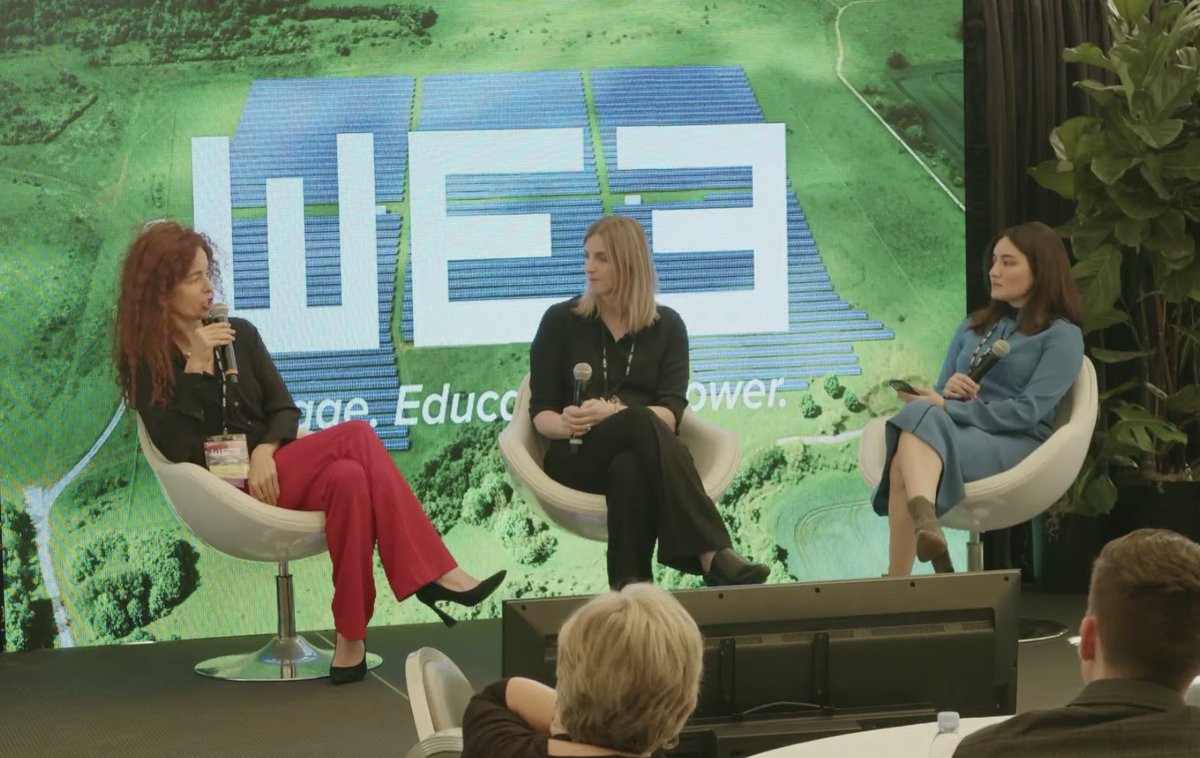 Zpryme (@zpryme_research) on Twitter photo A conversation on Global Governments in Action at <a href="/WE3Summit/">The WE3 Summit</a> 👏
Featuring:
⚡️Melissa Miyashiro, Blue Planet Foundation (<a href="/BluePlanetFound/">BluePlanetFoundation</a>)
⚡️Dr.Carolyn Kissane, NYU Center for Global Affairs (<a href="/NYUniversity/">New York University</a>)
⚡️Hebah Bukhari, Zpryme (<a href="/Zpryme_Research/">Zpryme</a>)
#WE3 #EngageEducateEmpower A conversation on Global Governments in Action at <a href="/WE3Summit/">The WE3 Summit</a> 👏
Featuring:
⚡️Melissa Miyashiro, Blue Planet Foundation (<a href="/BluePlanetFound/">BluePlanetFoundation</a>)
⚡️Dr.Carolyn Kissane, NYU Center for Global Affairs (<a href="/NYUniversity/">New York University</a>)
⚡️Hebah Bukhari, Zpryme (<a href="/Zpryme_Research/">Zpryme</a>)
#WE3 #EngageEducateEmpower