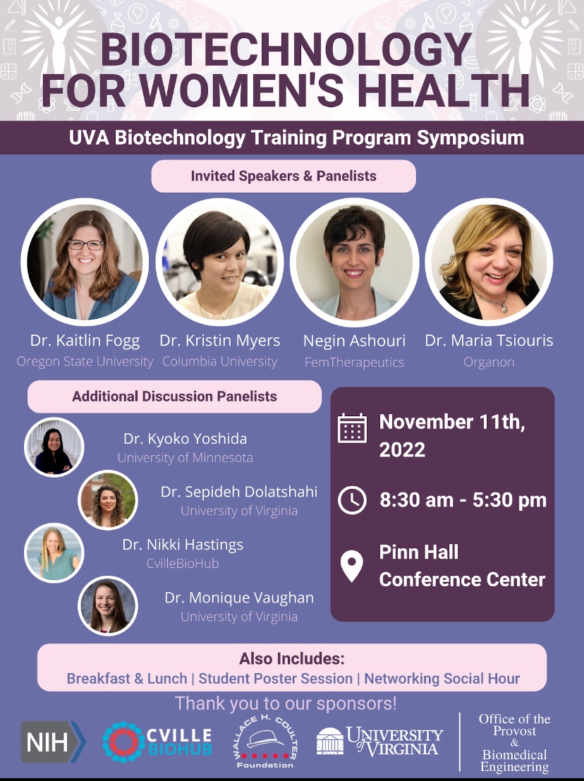 Natasha Claxton (@tasha_claxton) on Twitter photo So excited to be a part of the planning committee for this Women’s Health Symposium happening tomorrow morning! Can’t wait to hear all the cool work being done by <a href="/kaitlin_fogg/">Kaitlin Fogg</a>, <a href="/kmyerslab/">Kristin Myers</a>, <a href="/FemTherapeutics/">FemTherapeutics</a>, <a href="/organonbiosim/">Organon Biosimilars</a>, <a href="/kyokoyoshida/">Kyoko Yoshida</a>, <a href="/sepiddsh/">Sepideh Dolatshahi</a>, and <a href="/nikkihastings/">Nikki Hastings</a>. (1/2) So excited to be a part of the planning committee for this Women’s Health Symposium happening tomorrow morning! Can’t wait to hear all the cool work being done by <a href="/kaitlin_fogg/">Kaitlin Fogg</a>, <a href="/kmyerslab/">Kristin Myers</a>, <a href="/FemTherapeutics/">FemTherapeutics</a>, <a href="/organonbiosim/">Organon Biosimilars</a>, <a href="/kyokoyoshida/">Kyoko Yoshida</a>, <a href="/sepiddsh/">Sepideh Dolatshahi</a>, and <a href="/nikkihastings/">Nikki Hastings</a>. (1/2)