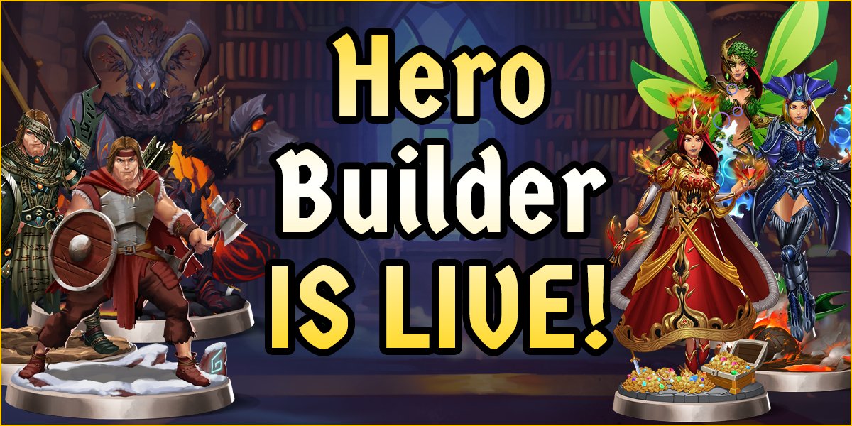 castlesnft's tweet photo. HUGE ANNOUNCEMENT! THE HERO BUILDER IS LIVE! This has been a massive effort that has taken us nearly 6 months, an entire team of artists and developers Let everyone know, THE HERO BUILDER IS LIIIIIIVE! 🚀 #nfts @metaverse @wax_io https://t.co/zzjSmvpBND https://t.co/IkiuWlQVjy