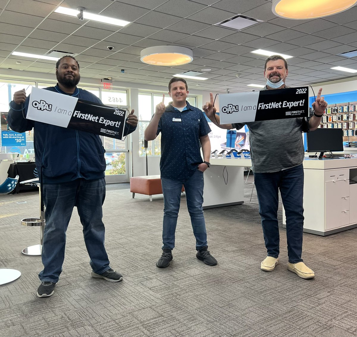 This team consistently wins by leading with FirstNet! Thanks to the hard work of Claude, Matt and the entire team, everyone at Eastgate is now a FirstNet Expert! <a href="/OHPAunstOHPAble/">#unstOHPAble</a> <a href="/TyrallButler/">Ty</a> <a href="/DerrickGrand11/">Derrick Grandstaff</a> @oliveiramikeO <a href="/keroninc/">Keron Incarnato</a> #FNomenalOHPA