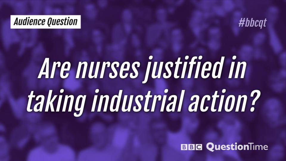 BBC Question Time tweet media