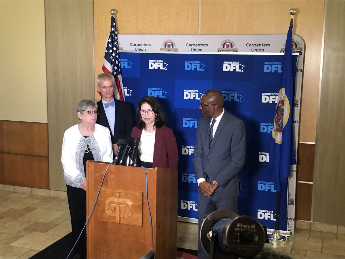 Tom Hauser on Twitter "HAPPENING NOW Sen. Kari Dziedzic of Mpls will