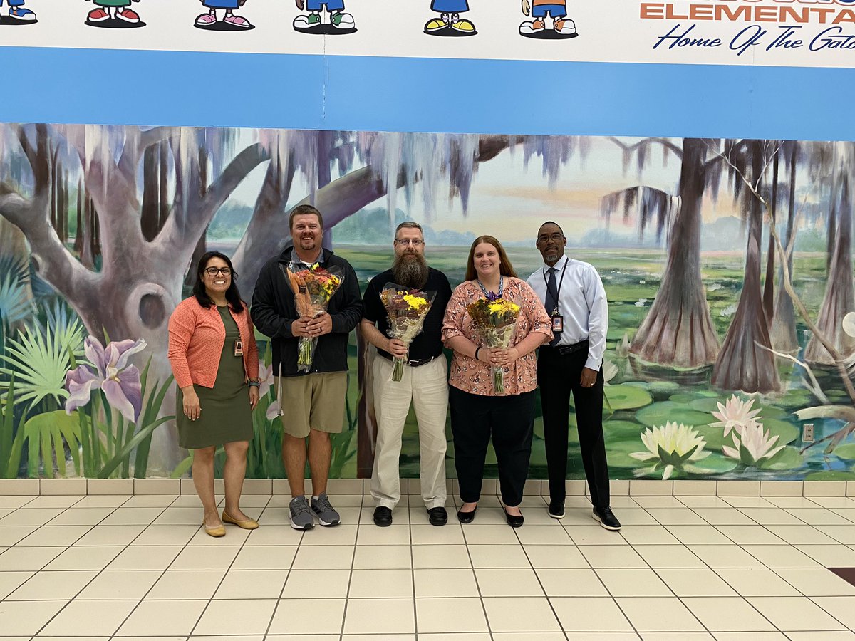 Just like that.. It’s November and we are Thankful for Coach Collier!! Congrats!!We have our TOY. It was a close race. And to our runner ups all three of you are AWWWESOME EDUCATORS!! #fbisdlearns