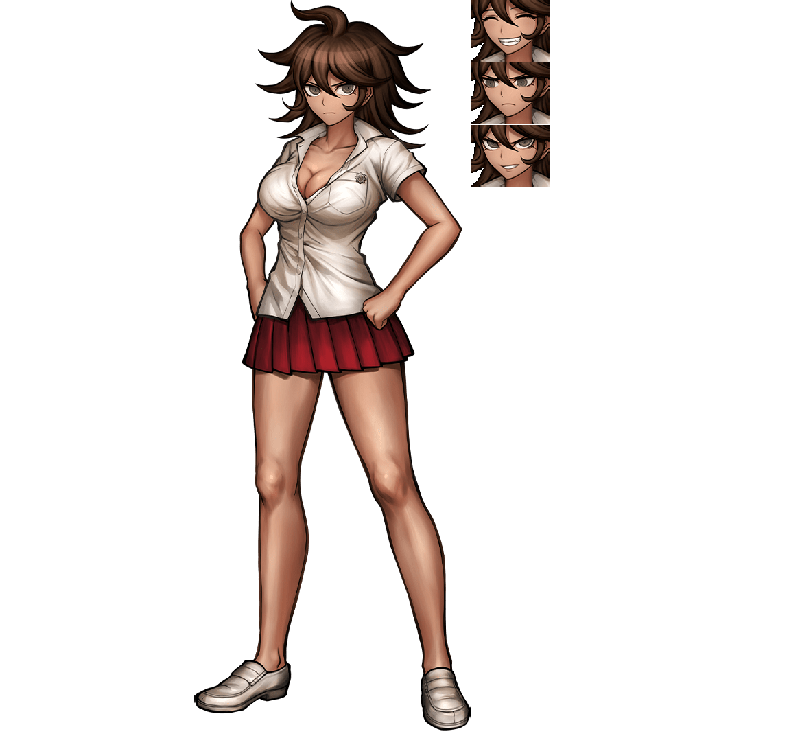 Akane Owari sprites from the ShiroPro:RE x Danganronpa 2 collaboration.
