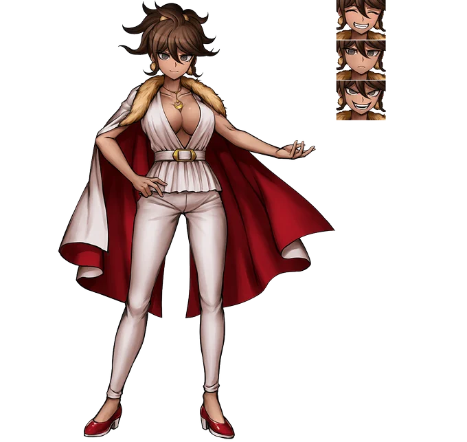 Akane Owari sprites from the  x Danganronpa 2 collaboration. 
