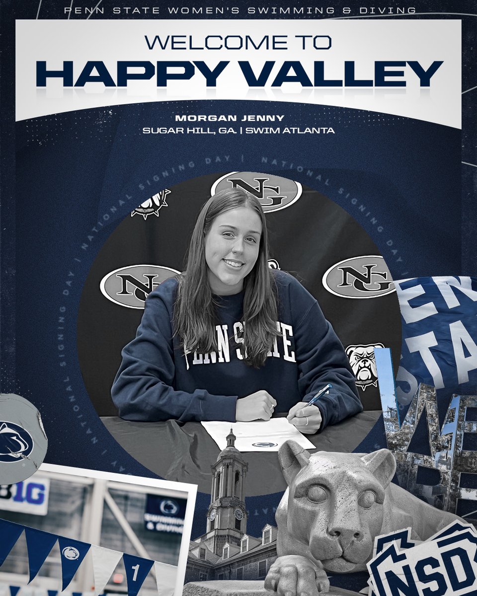 PennStateSWIM's tweet photo. The fam just got better 👊

Welcome to Happy Valley, Morgan!

#WeAre https://t.co/6nzN3IILHQ