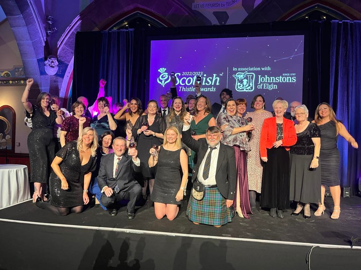Congratulations to all of our winners at the West regional final of the Scottish #ThistleAwards. A fantastic night celebrating the very best of Scotland’s tourism and events industry!