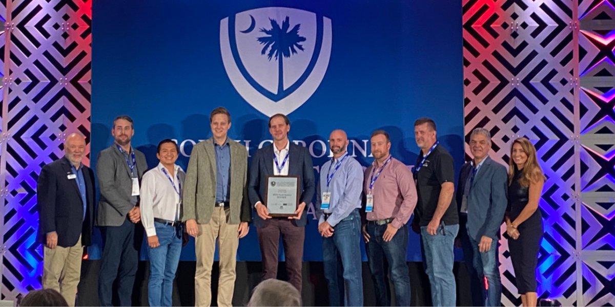 ChoateCo's tweet image. Last week, we had the honor of presenting the 25th Annual Manufacturing Excellence Awards at the @SCMFG! This award program celebrates those who are elevating the region's manufacturing industry to a higher standard. Congrats to all of this year's winners and finalists!